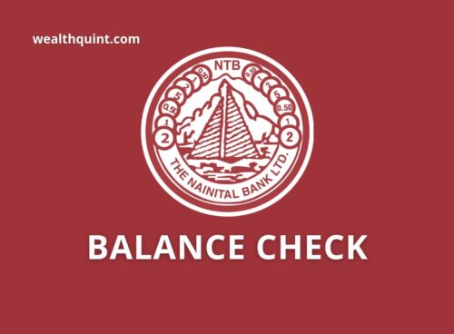 Nanital Bank Balance check