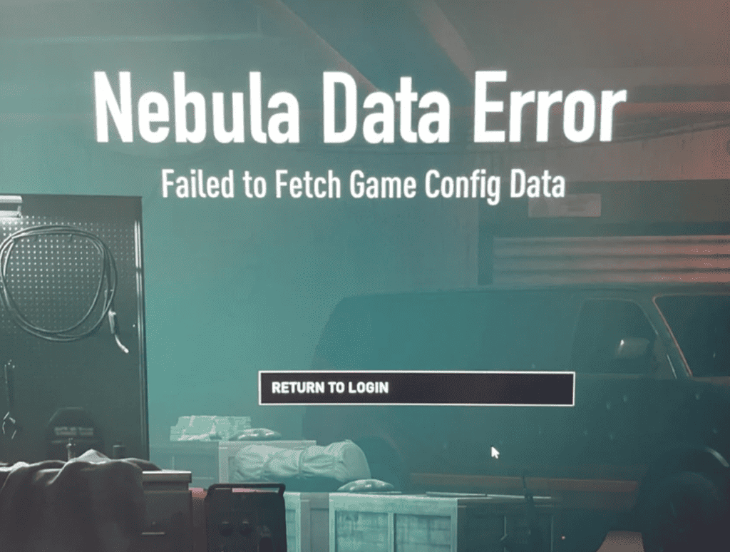 How to Fix "Nebula Data Error Failed to Fetch Game Config Data" on PAYDAY 3 1 Nebula Data Error Failed to Fetch Game Config Data PAYDAY 3
