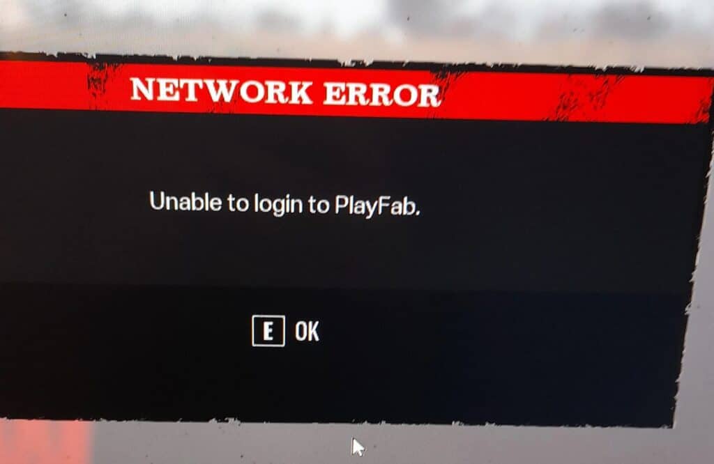How To Fix “Network Error Unable To Login To Playfab” On Texas Chainsaw Massacre 1 Network Error unable to login to playfab texas chainsaw massacre