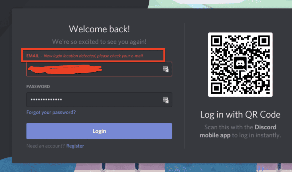 How to Fix "New Login Location Detected" on Discord 2 New login location detected please check your email discord