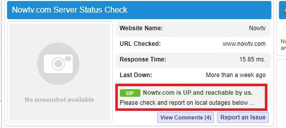 How To Fix Now TV Error Code 72 2 Now TV status