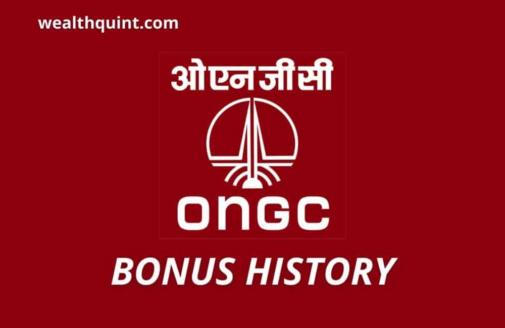 ONGC Bonus History 1 ONGC Bonus History