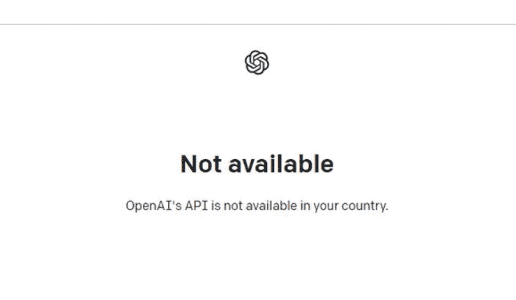 ChatGPT Is Not Available in Your Country? Reasons & Fixes 1 OpenAI's API Is Not Available in Your Country
