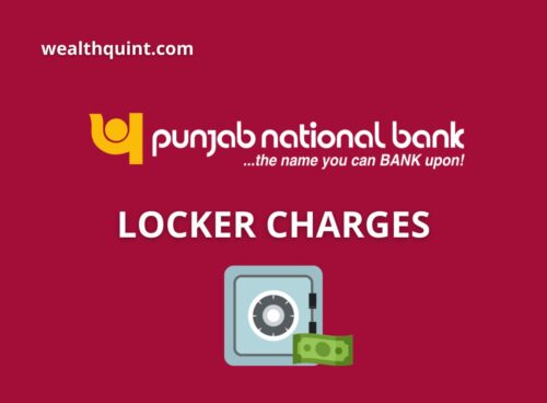 PNB Bank Locker Charges