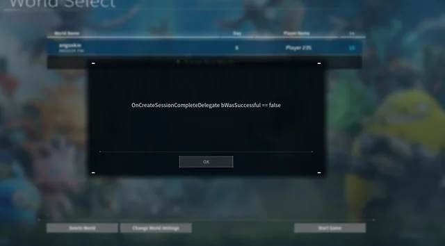 How To Fix Palworld “OnCreateSessionCompleteDelegate bWasSuccessful == False” Error 2 Palworld OnCreateSessionCompleteDelegate bWasSuccessful False
