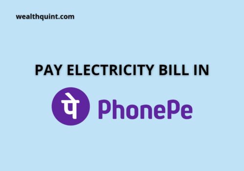 Pay electricity bill in phonepe