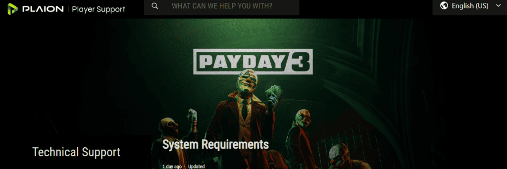 How To Fix PAYDAY3 PS5 Not Working 3 PayDay 3 PS5 Not Working System Requirements