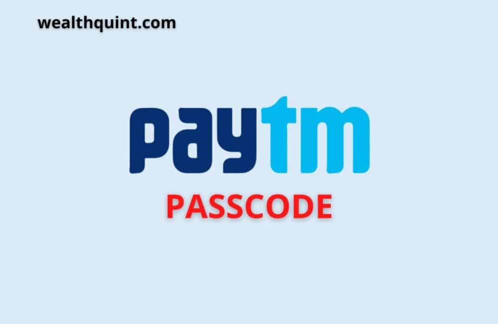 Paytm Passcode