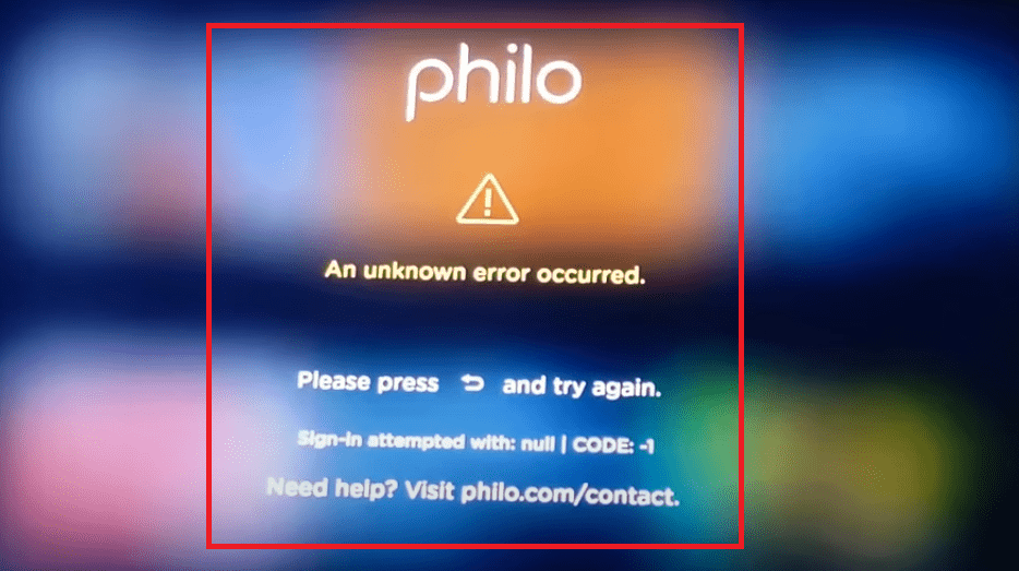 How to Fix Philo Error Code 1 1 Philo Error Code 1