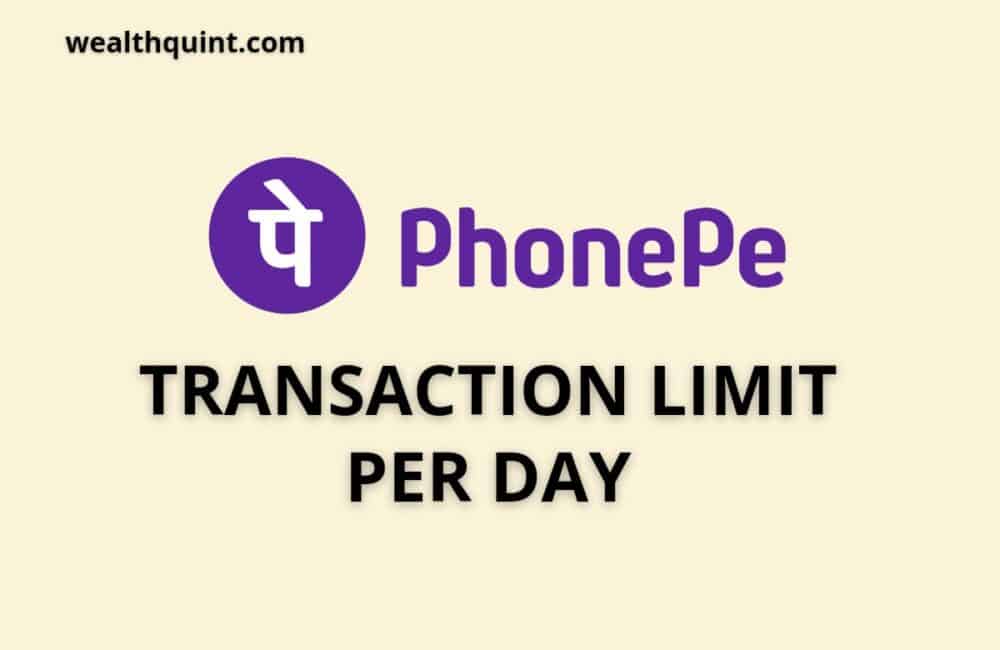 Phonepe transaction limit per day