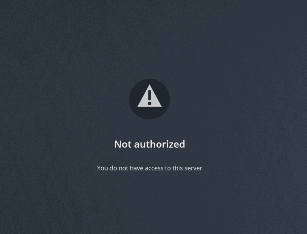 How to Fix "Not Authorized You Do Not Have Access to This Server" on Plex 1 Plex-Not-authorized