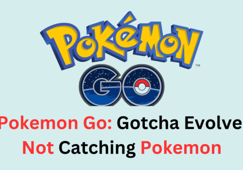 Pokemon Go Gotcha Evolve not catching Pokemon