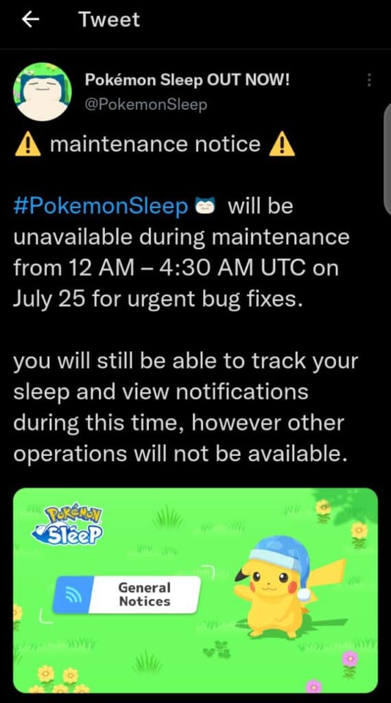How to Fix Pokemon Sleep Stuck On Loading Screen 3 Pokemon Sleep Twitter handle