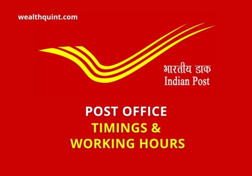 Post Office Timings & Working Hours