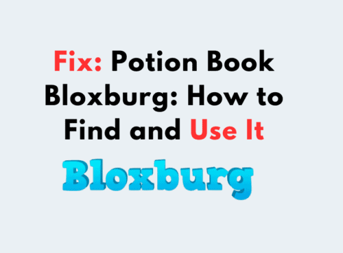 Potion Book Bloxburg How to Find and Use It