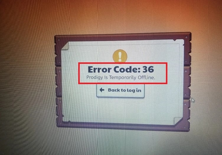 How To Fix "Error Code 36" On Prodigy 1 Prodigy Error Code 36