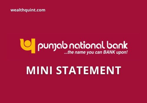 pnb Mini Statement