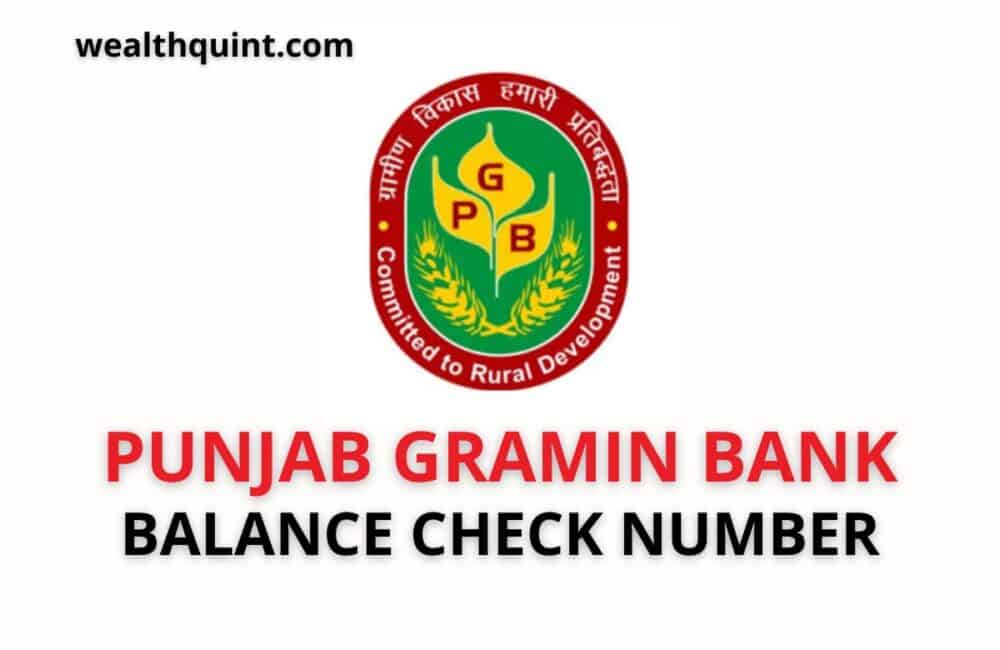 Punjab Gramin Bank Balance Check Number 1 Punjab gramin bank balance check