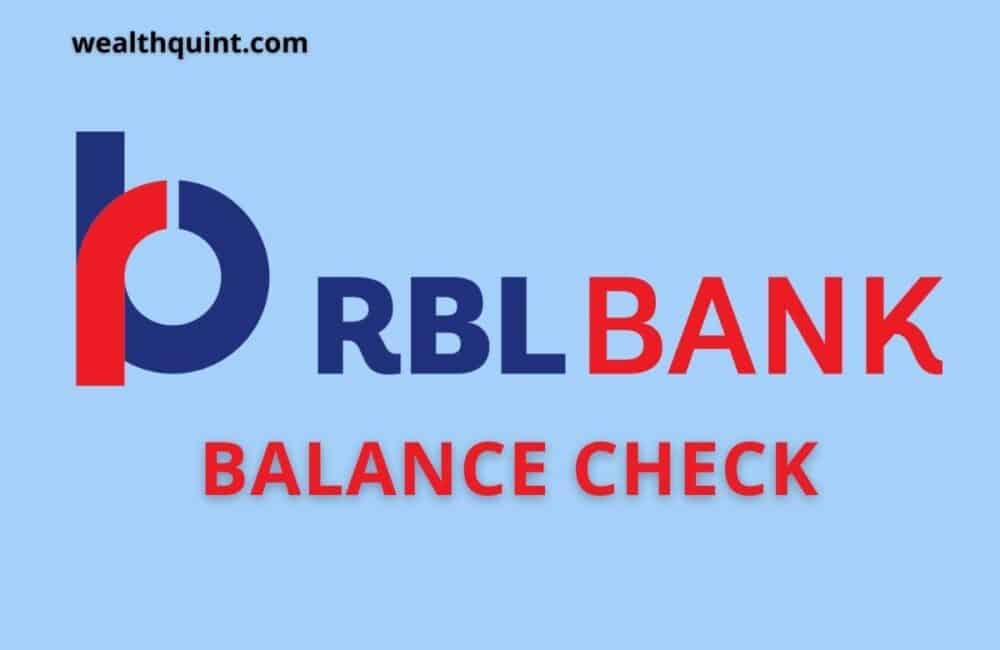 RBL Bank Balance Check Number 1 RBL Bank Balance check Number