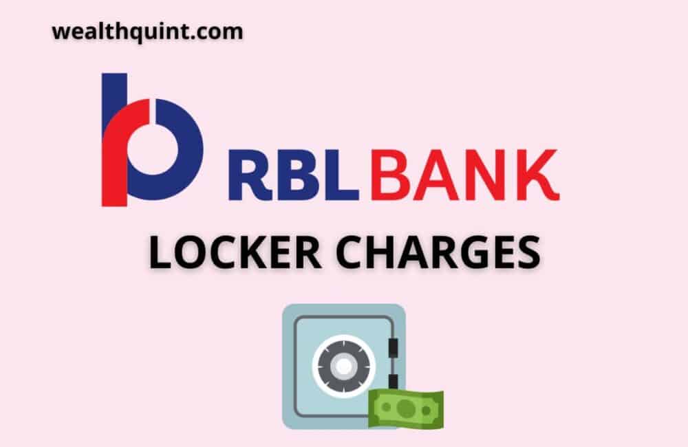 RBL Bank Locker Charges