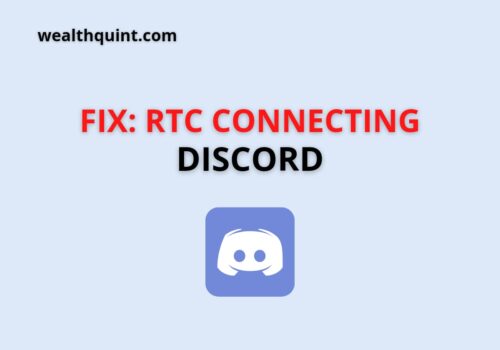 RTC connecting discord
