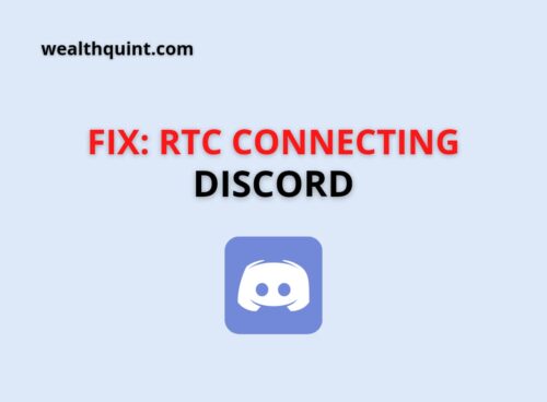 RTC connecting discord
