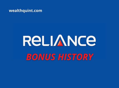 Reliance Bonus History