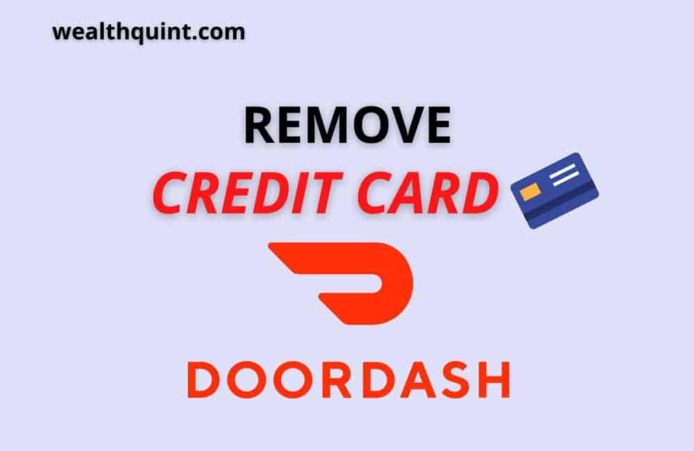 how to remove credit card from doordash app 2021 - howtocurlyourhairtiktok