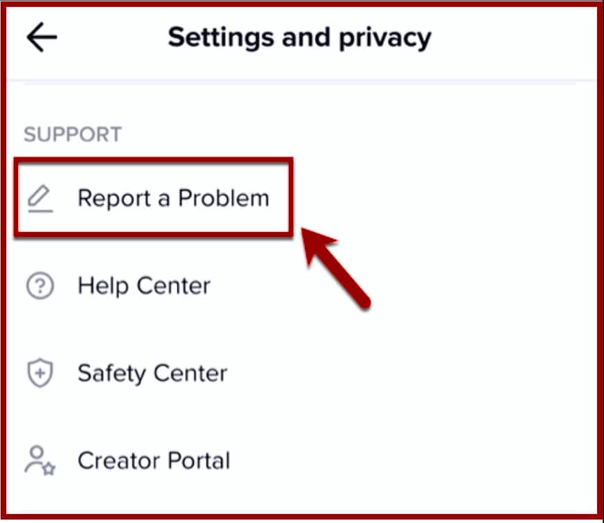 How To Fix TikTok Fast Forwarding Not Working 6 Report A Bug In The TikTok App