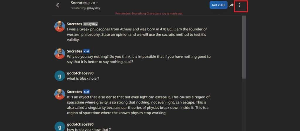How To Reset Character In Character.AI 1 Reset Character In Character1