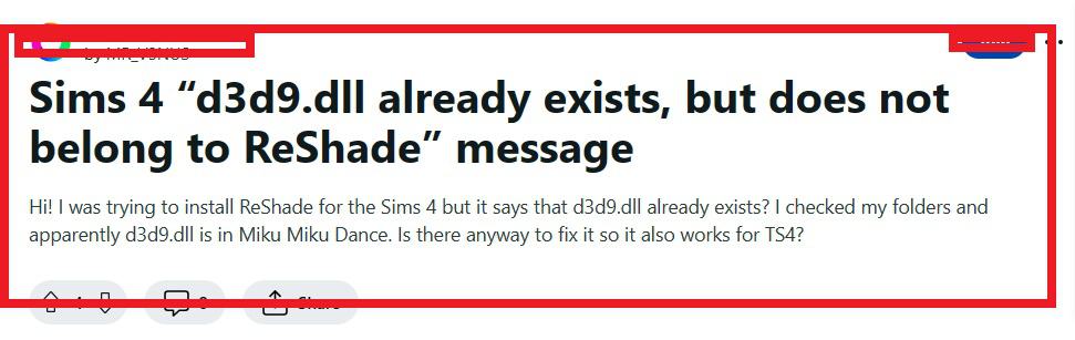 How To Fix "d3d9.dll Already Exists, But Does Not Belong To ReShade" Error On Reshade 3 Reshade d3d9.dll Already Exists Error