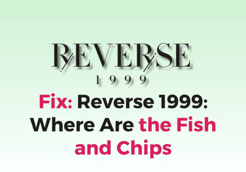 Reverse 1999 Where Are the Fish and Chips