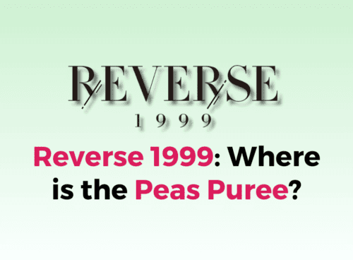 Reverse 1999 Where is the Peas Puree