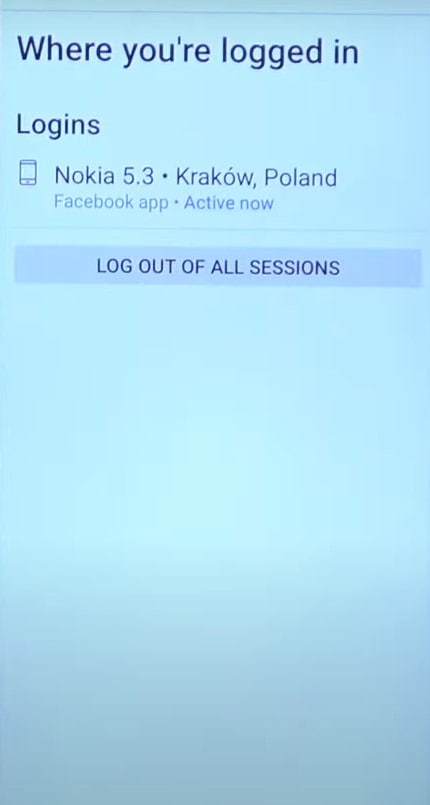 How To See All Facebook Logged-in Devices 4 Review The List for How To See All Facebook Logged in Devices