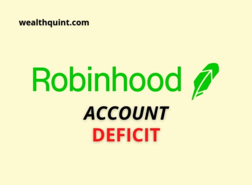 Robinhood Account Deficit