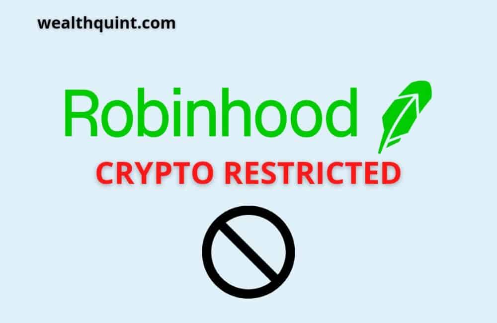 Robinhood crypto restricted