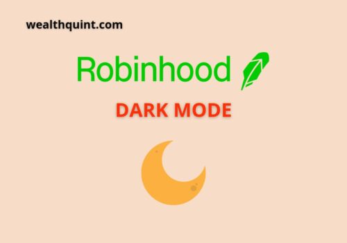 Robinhood dark mode