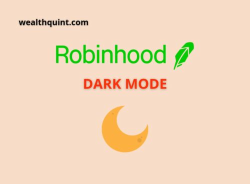 Robinhood dark mode