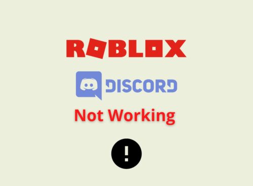 Roblox Discord Not Working