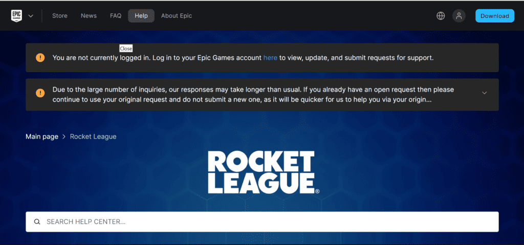 How To Fix Call Limit Reached Try Again Later On Rocket League 4 Rocket League Official Support 1