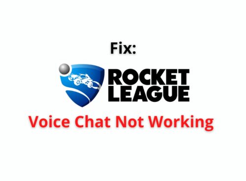 Fix: Rocket League Voice Chat Not Working 5 Rocket league voice chat not woking