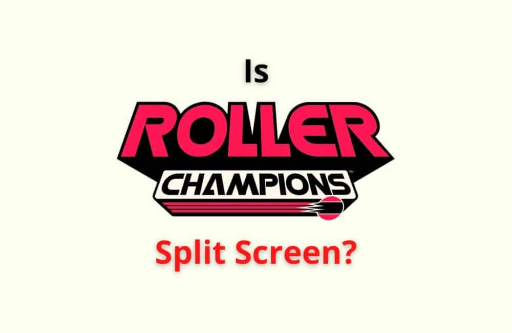 Roller Champions split screen