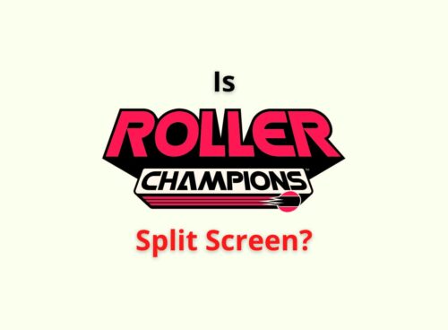 Roller Champions split screen