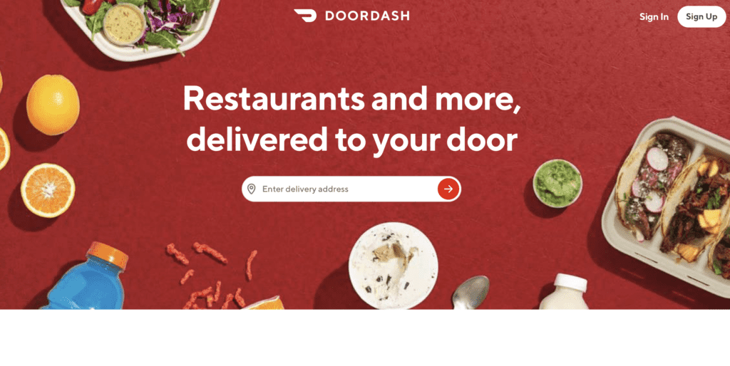 How to Delete DoorDash Account? 2 S1 Doordash website
