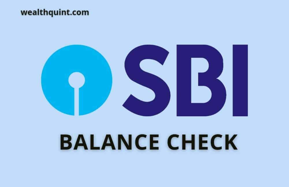 SBI Bank Balance check