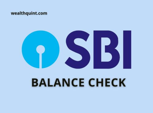 SBI Bank Balance check