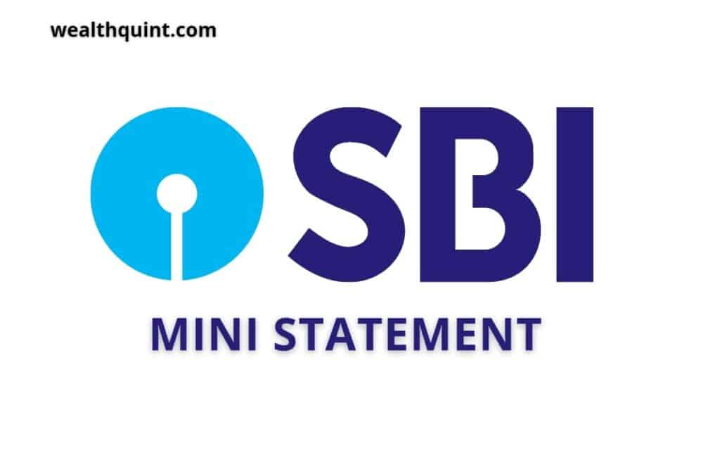 SBI Mini Statement