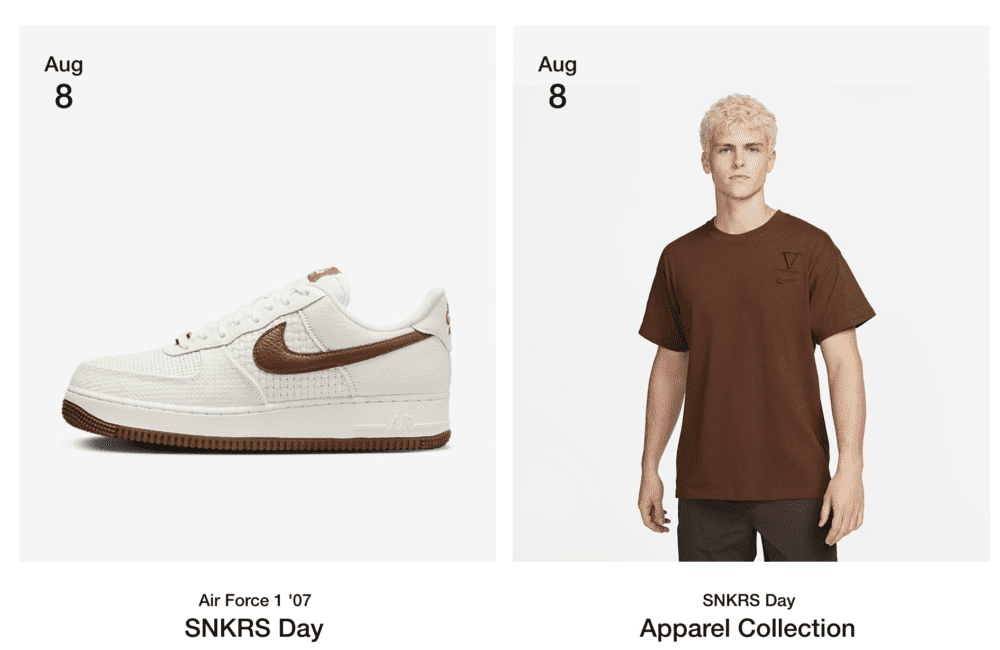 snkrs release