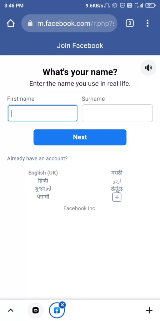How To Create An Oculus Account Without Facebook? 5 STEP 4 Make Facebook Account Oculus