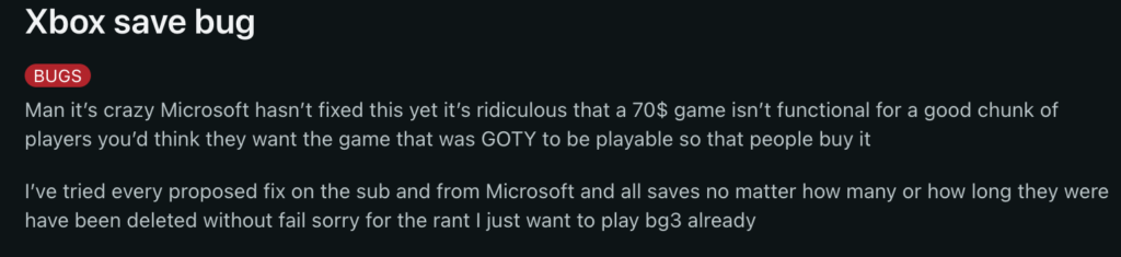 How To Fix Baldur’s Gate 3 Xbox Save Bug 2 Screenshot 2023 12 23 at 10.13.08 AM